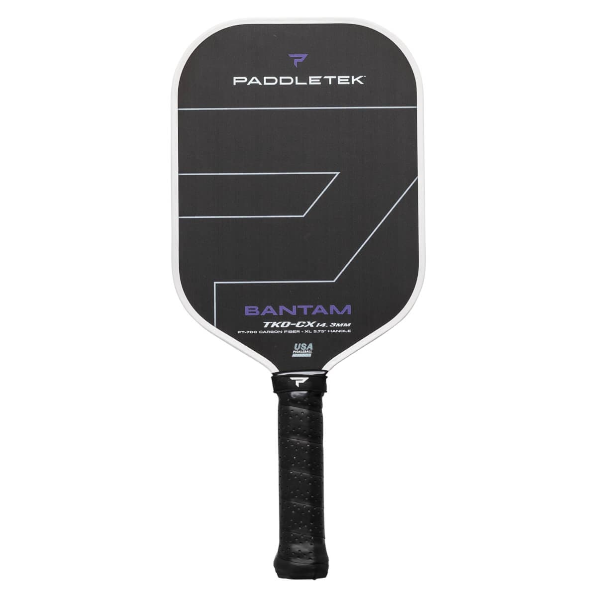 Paddletek Bantam TKO-CX 14.3mm Carbon Fiber Pickleball Paddle