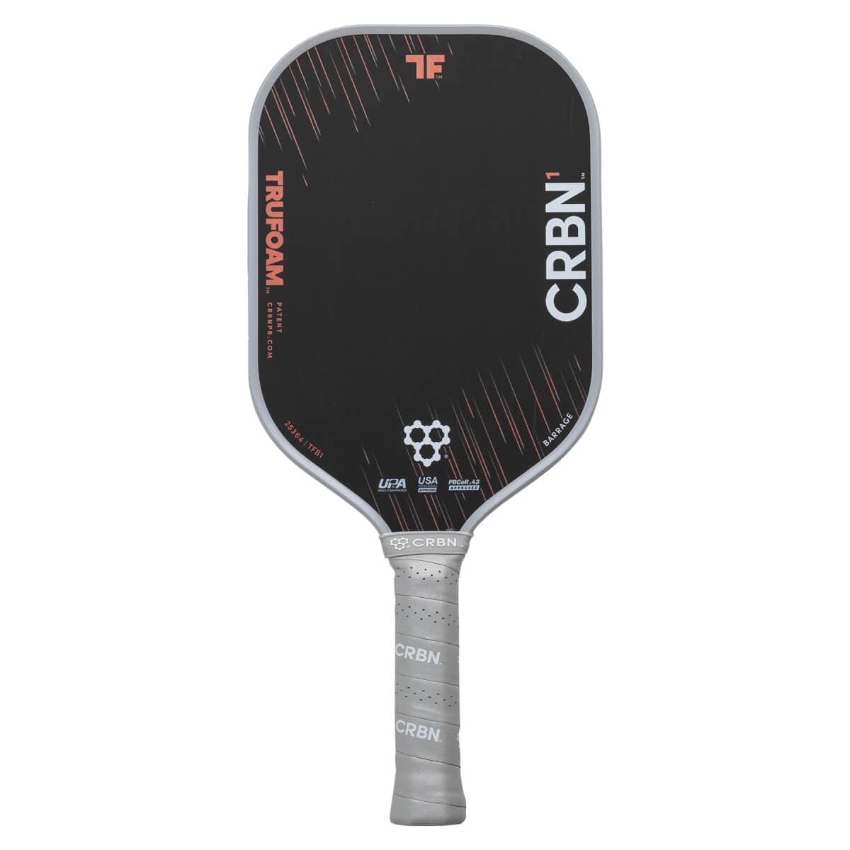 CRBN¹ TruFoam Barrage Carbon Fiber Pickleball Paddle