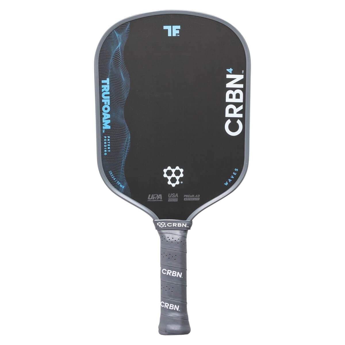 CRBN⁴ TruFoam Waves Carbon Fiber Pickleball Paddle