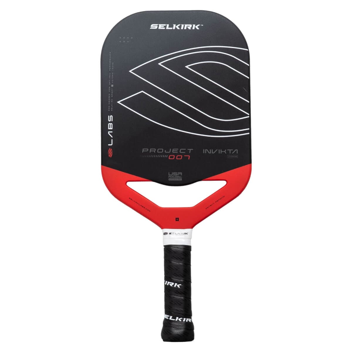 Selkirk LABS 007 Invikta 14mm InfiniGrit Carbon Fiber Pickleball Paddle