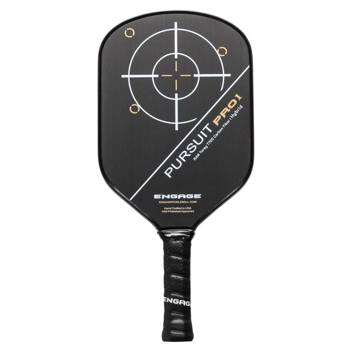 Engage Pursuit Pro1 Hybrid Carbon Fiber Pickleball Paddle