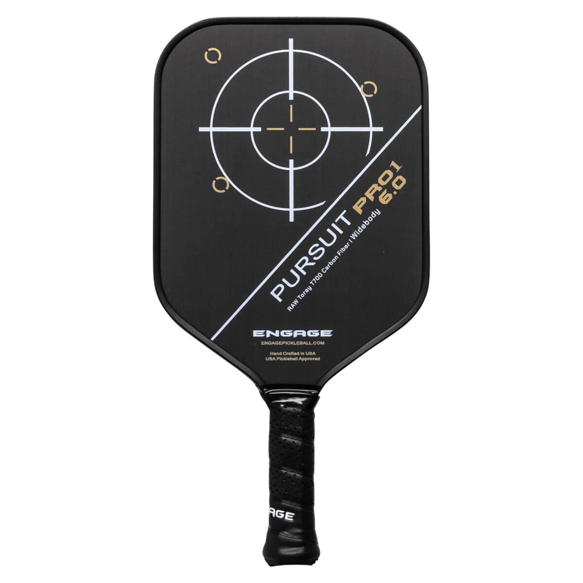 Engage Pursuit Pro1 6.0 WideBody Carbon Fiber Pickleball Paddle