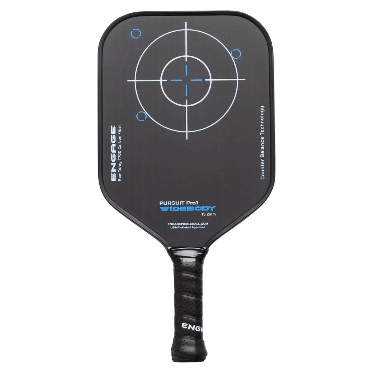 Engage Pursuit Pro1 WideBody 15.2 Carbon Fiber Pickleball Paddle