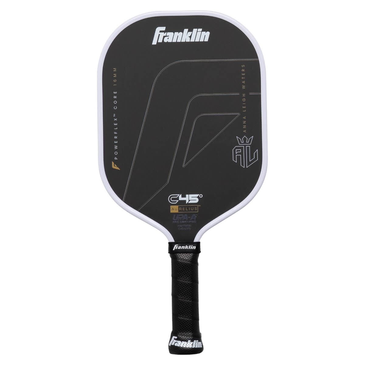 Franklin Anna Leigh Waters C45° Aurelius 16mm Carbon Fiber Pickleball Paddle