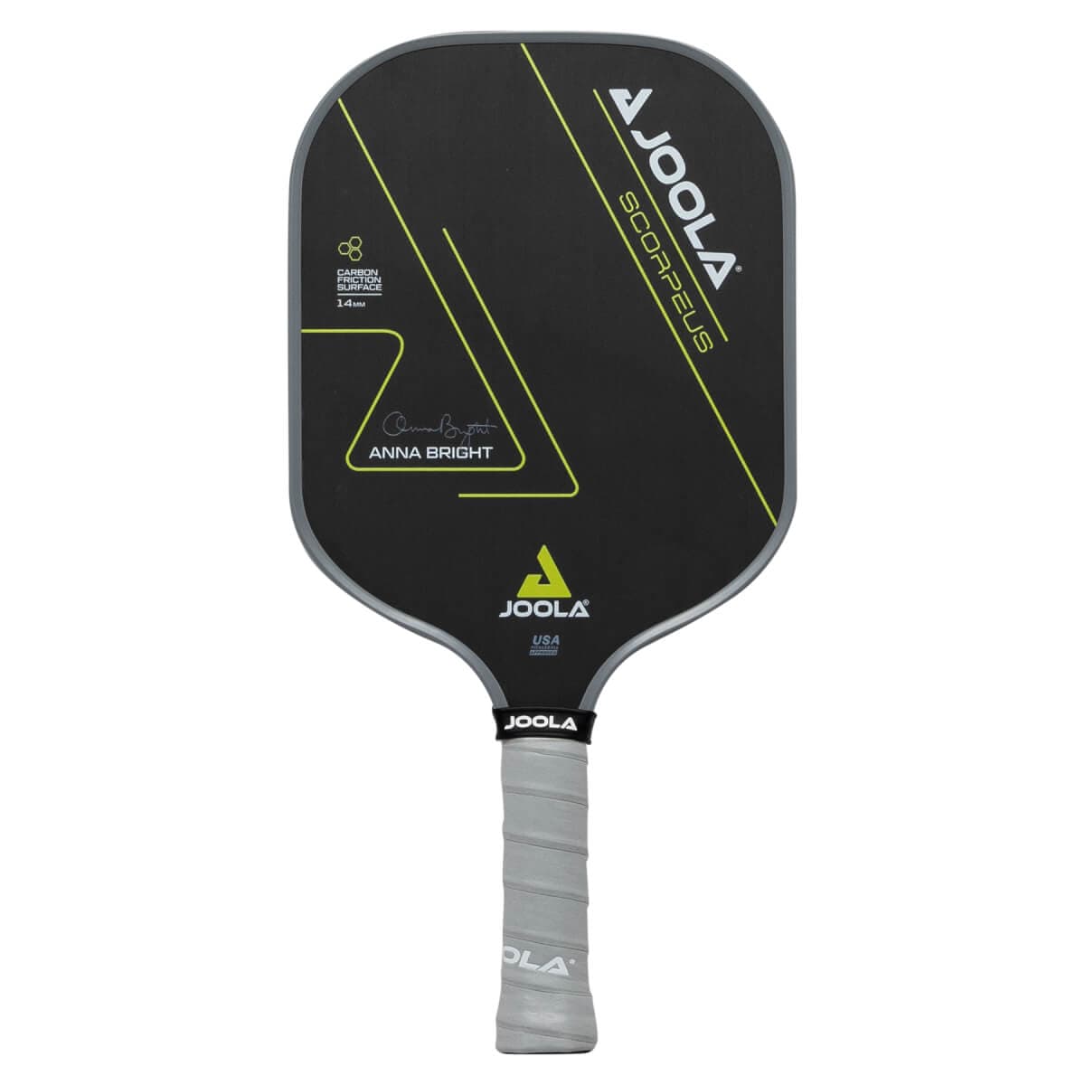JOOLA Anna Bright Scorpeus 14mm Carbon Fiber Pickleball Paddle