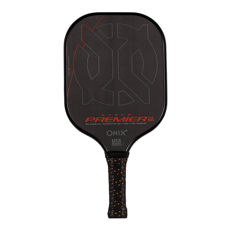 ONIX Evoke Premier Pro Raw Carbon Pickleball Paddle