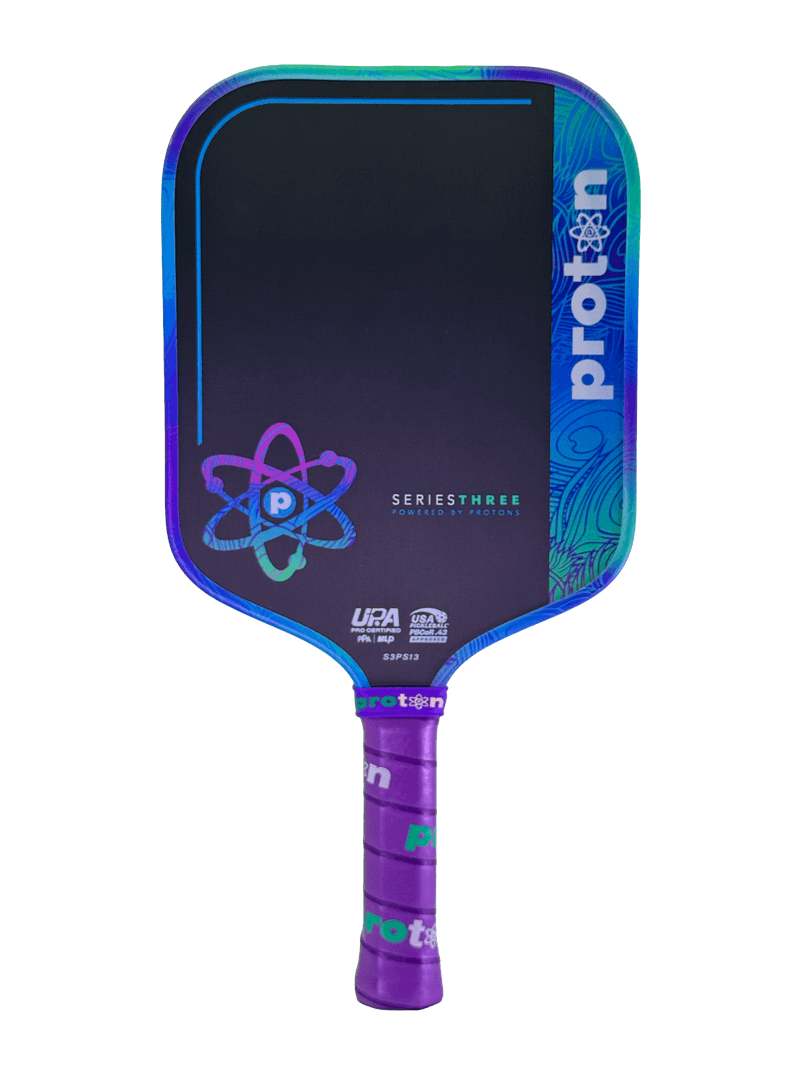 Proton Series Three Project Peacock 13mm Widebody Pickleball Paddle