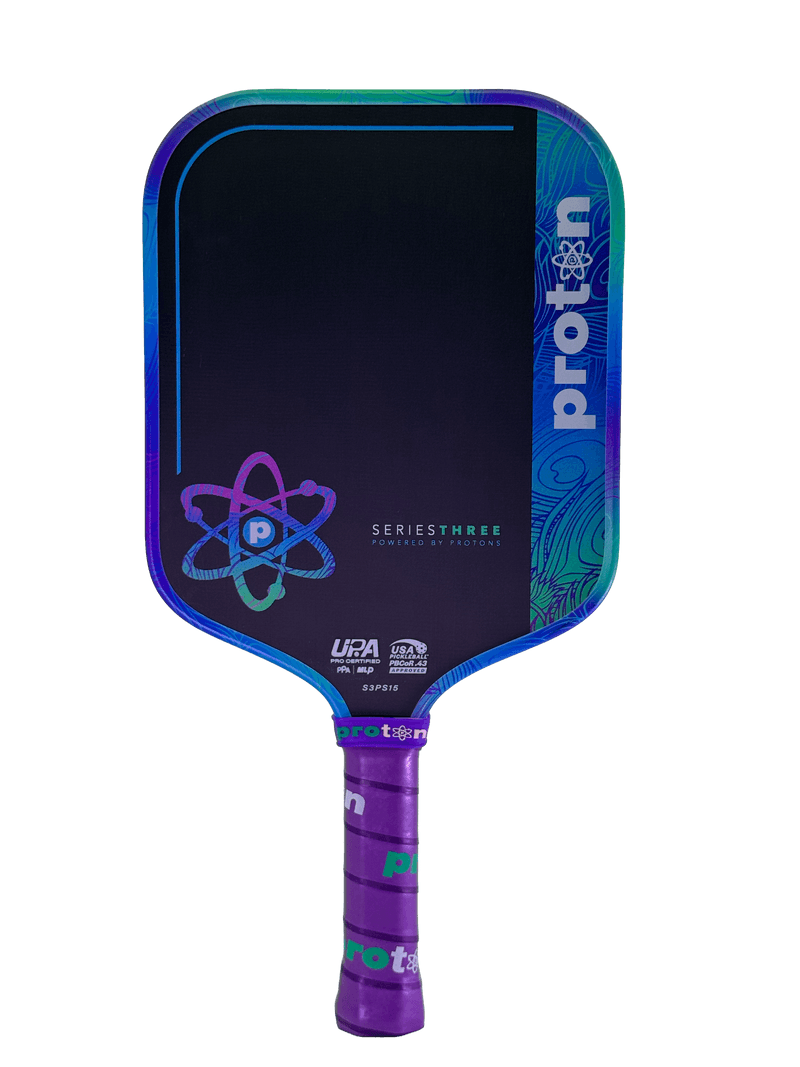 Proton Series Three Project Peacock 15mm Widebody Pickleball Paddle