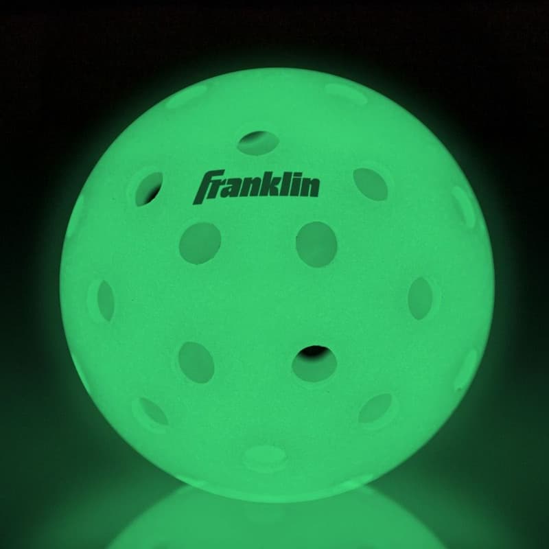 Franklin Sports Glow in the Dark X-40 Outdoor Pickleballs