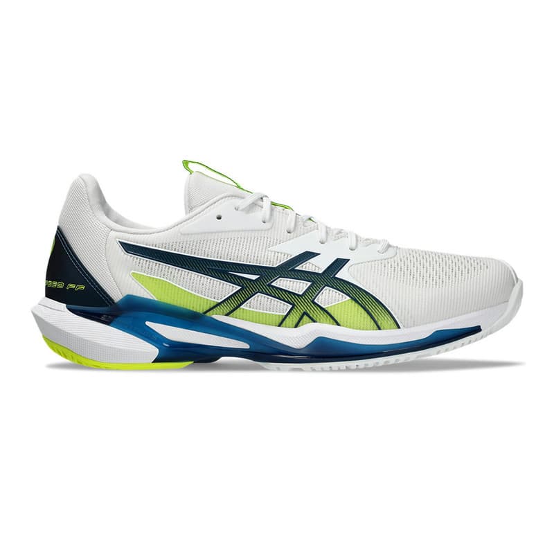 ASICS Solution Speed FF 3 Court Shoe - Men's - White/Mako Blue
