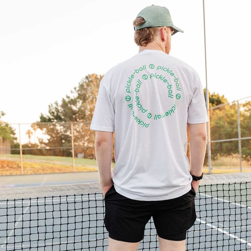 Heritage Pickle-ball Circle Back T-Shirt - Unisex