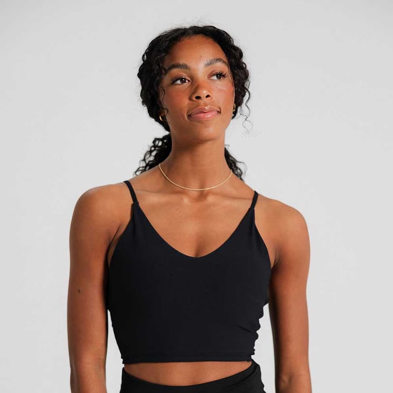erne Florence Ribbed Tank Bra Top - Women's