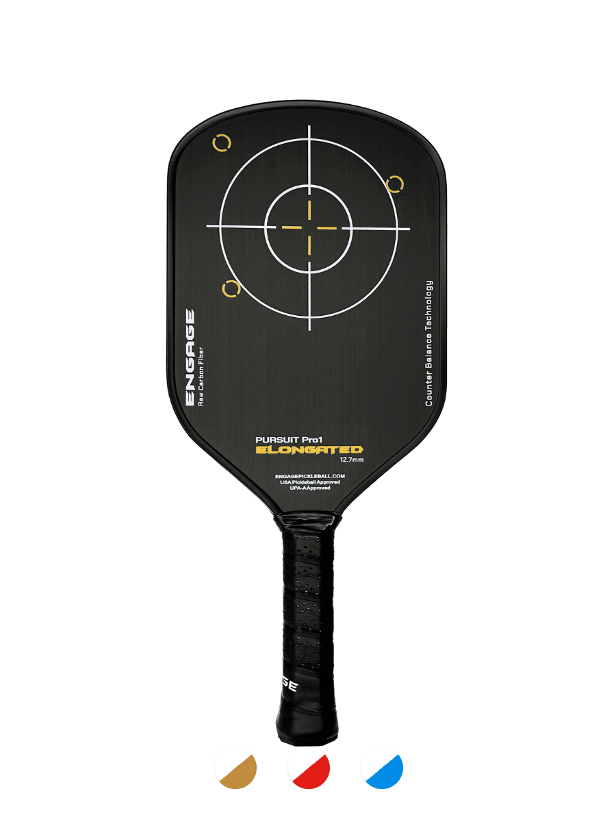 SLIGHTLY USED. NEW GRAPHIC. Pursuit Pro1 Elongated 12.7 Power Series | Raw Carbon Fiber